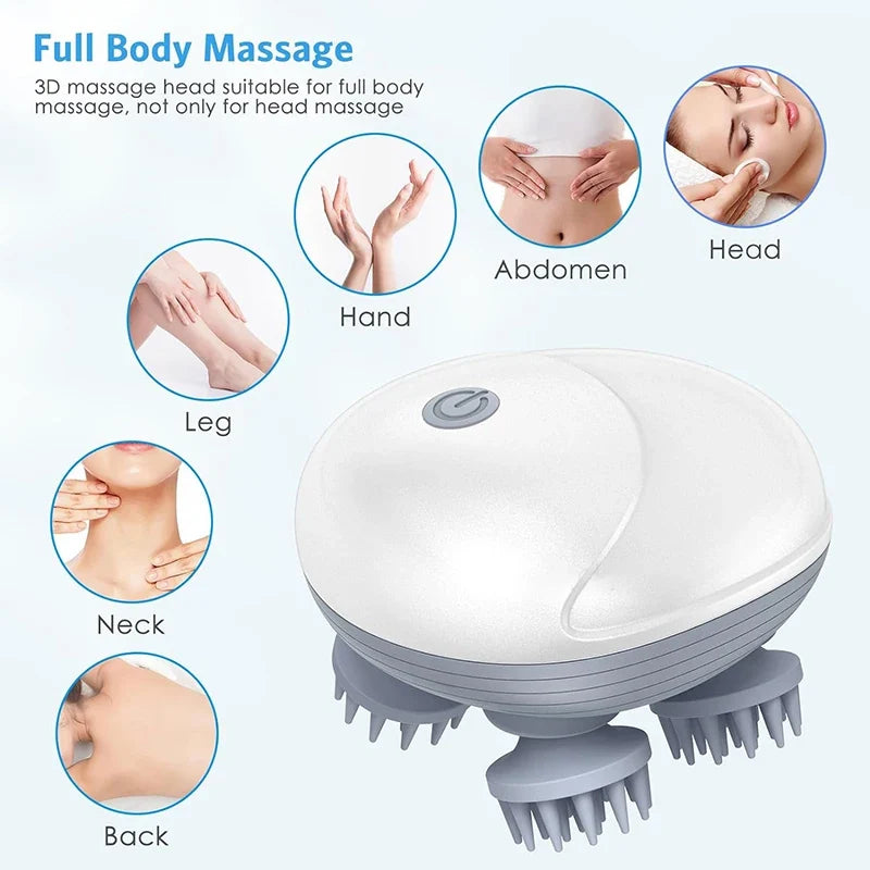 RelaxPro™ Electric Head Massager
