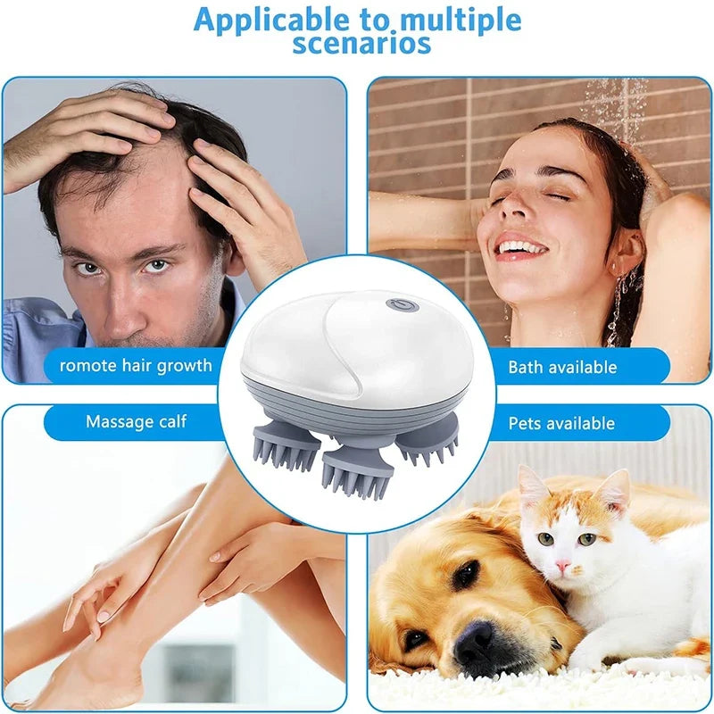 RelaxPro™ Electric Head Massager