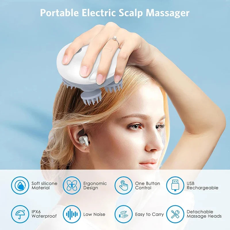 RelaxPro™ Electric Head Massager